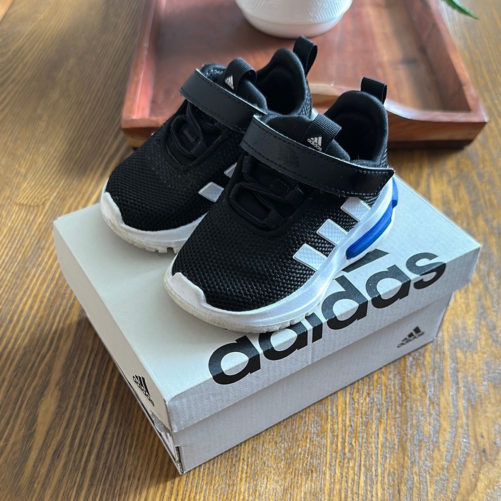 Adidas Kids Black Sneakers